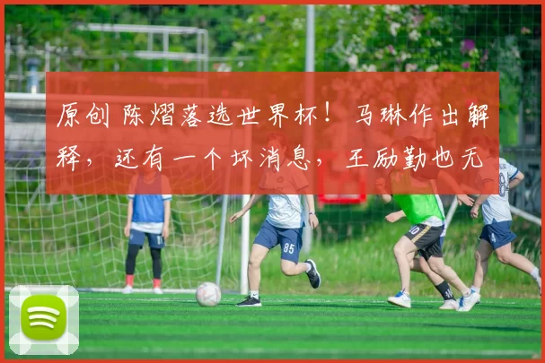 原创 陈熠落选世界杯！马琳作出解释，还有一个坏消息，王励勤也无奈啊